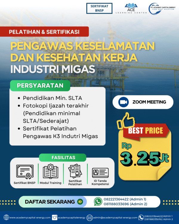 Pengawasan Kesehatan dan Keselamatan Kerja Industri Migas