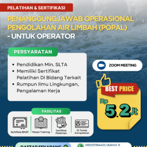 Penanggung Jawab Operasional Pengelolaan Limbah (POPAL) – Untuk Penanggung Jawab