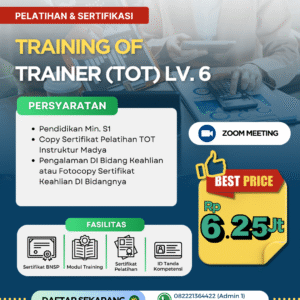 Training of Trainer (TOT) Level 6