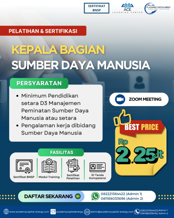 Kepala Bagian Sumber Daya Manusia