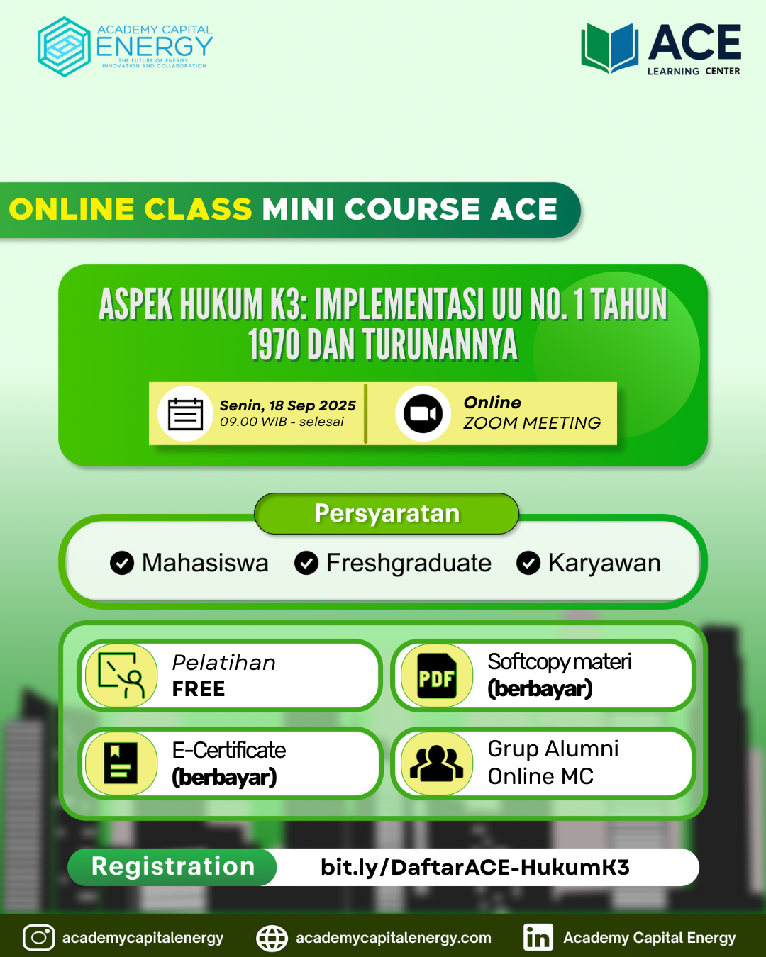 Pelatihan Online Gratis: ISO dan Transformasi Bisnis untuk Keunggulan Kompetitif