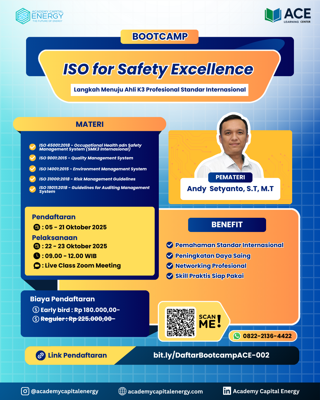 Bootcamp ISO for Safety Excellence: Langkah Menuju Ahli K3 Profesional Standar Internasional